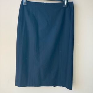 Theory black pencil skirt. Size 0.